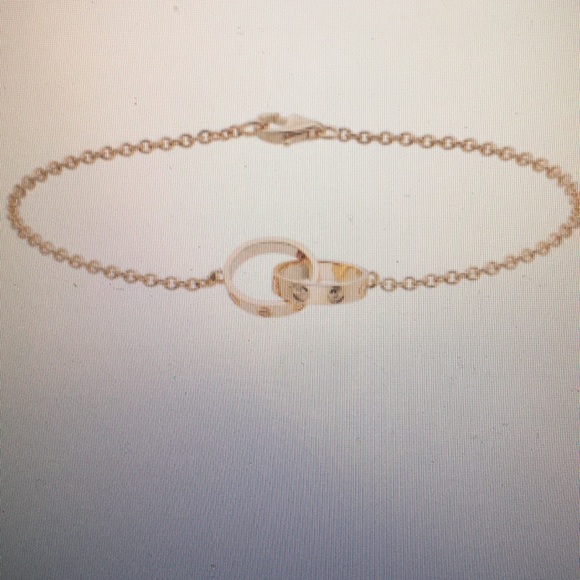 cartier love chain bracelet